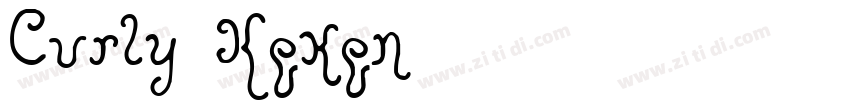 Curly Keken字体转换